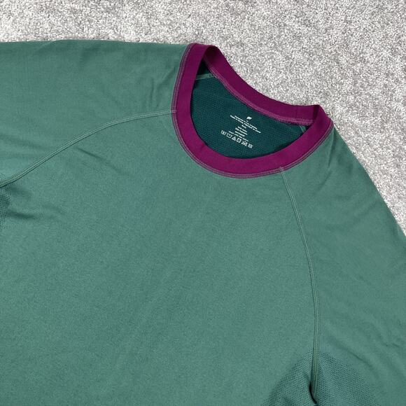 Fabletics T Shirt Mens Medium Performance Stretch Soft Breathable Vented - Picture 1 of 8